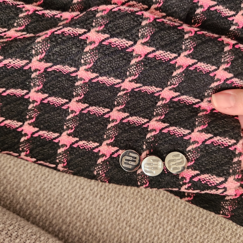 Maje Vitrite Tweed Blazer 34 - Picture 11 of 14